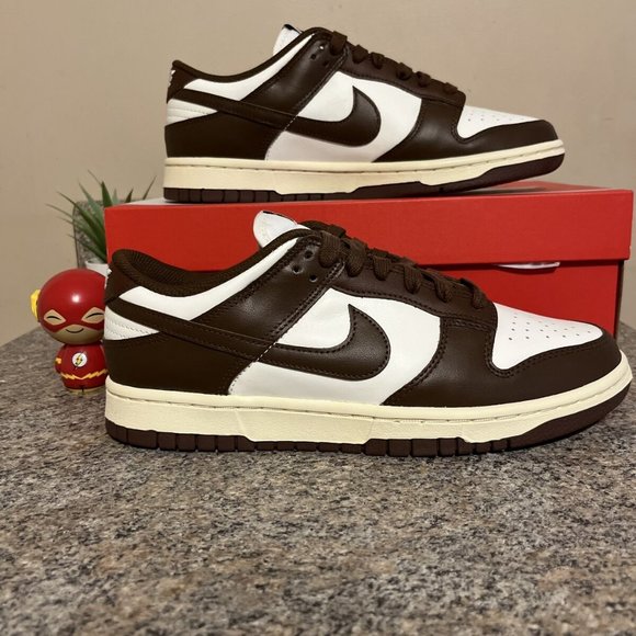 Nike Dunk‎ Low “Cacao” Coconut Milk Womens Shoes Sneakers Size 5 NiB - Picture 2 of 7